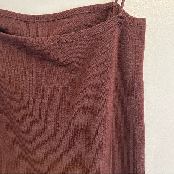 NWT Oak + Fort Stretch Spaghetti Strap Tank Top Size Small - Picture 7 of 12